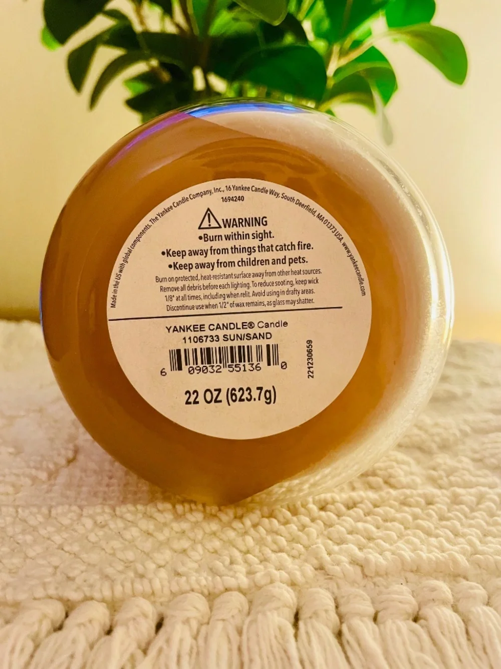 Yankee Candle Sun & Sand Candle